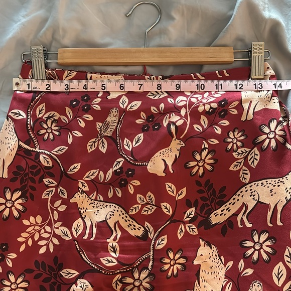 Red Dress Forum Midi Skirt Size S - Picture 5 of 5